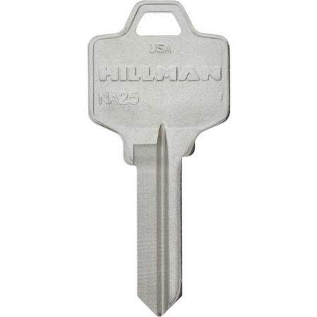 Hillman HILLMAN Traditional Key House/Office Universal Key Blank NA-25/NA26 Single, PK10 85202
